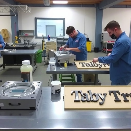 电铸标牌人才培养：夯实企业发展基石(图1)