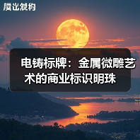 电铸标牌：金属微雕艺术的商业标识明珠（图2）