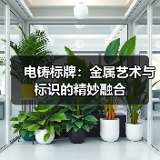 电铸标牌:金属艺术与标识的精妙融合(图1) 电铸标牌:金属艺术与标识的精妙融合(图1)
