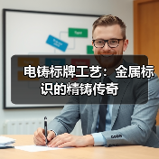 电铸标牌工艺：金属标识的精铸传奇（图1）