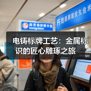 电铸标牌工艺：金属标识的匠心雕琢之旅（图3）