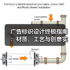 广告标识设计终极指南:材质、工艺与创意实战案例(图2) 广告标识设计终极指南:材质、工艺与创意实战案例(图2)