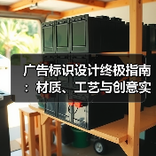 广告标识设计终极指南:材质、工艺与创意实战案例(图4) 广告标识设计终极指南:材质、工艺与创意实战案例(图4)