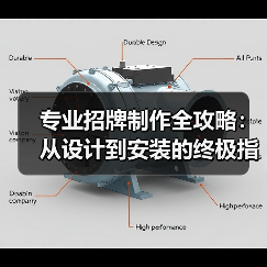 专业招牌制作全攻略:从设计到安装的终极指南(图4) 专业招牌制作全攻略:从设计到安装的终极指南(图4)