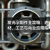 发光字制作全攻略：选材、工艺与商业应用指南（图2）
