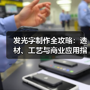 发光字制作全攻略：选材、工艺与商业应用指南（图4）