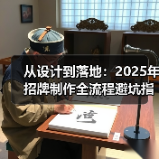 从设计到落地：2025年招牌制作全流程避坑指南（图2）