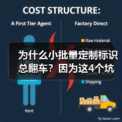 为什么小批量定制标识总翻车?因为这4个坑我替你们踩过了(图2) 为什么小批量定制标识总翻车?因为这4个坑我替你们踩过了(图2)