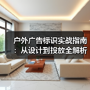 户外广告标识实战指南:从设计到投放全解析(图2) 户外广告标识实战指南:从设计到投放全解析(图2)