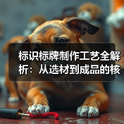 标识标牌制作工艺全解析:从选材到成品的核心技术(图4) 标识标牌制作工艺全解析:从选材到成品的核心技术(图4)
