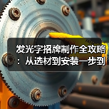 发光字招牌制作全攻略:从选材到安装一步到位(图3) 发光字招牌制作全攻略:从选材到安装一步到位(图3)