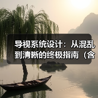 导视系统设计:从混乱到清晰的终极指南(含案例)(图1) 导视系统设计:从混乱到清晰的终极指南(含案例)(图1)