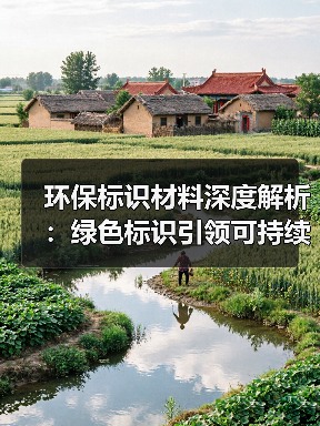 环保标识材料深度解析:绿色标识引领可持续发展(图2) 环保标识材料深度解析:绿色标识引领可持续发展(图2)