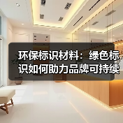 环保标识材料:绿色标识如何助力品牌可持续发展(图1) 环保标识材料:绿色标识如何助力品牌可持续发展(图1)