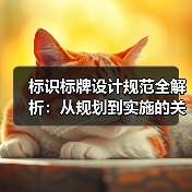 标识标牌设计规范全解析:从规划到实施的关键要点(图4) 标识标牌设计规范全解析:从规划到实施的关键要点(图4)