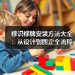 标识标牌安装方法大全:从设计到固定全流程指南(图4) 标识标牌安装方法大全:从设计到固定全流程指南(图4)