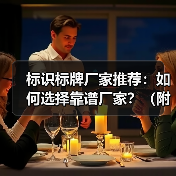 标识标牌厂家推荐:如何选择靠谱厂家?(附十大名单)(图2) 标识标牌厂家推荐:如何选择靠谱厂家?(附十大名单)(图2)