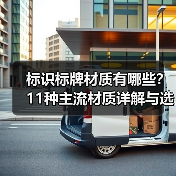 标识标牌材质有哪些?11种主流材质详解与选择指南(图3) 标识标牌材质有哪些?11种主流材质详解与选择指南(图3)