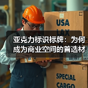亚克力标识标牌:为何成为商业空间的首选材质?(图2) 亚克力标识标牌:为何成为商业空间的首选材质?(图2)