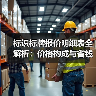 标识标牌报价明细表全解析:价格构成与省钱技巧(图1) 标识标牌报价明细表全解析:价格构成与省钱技巧(图1)