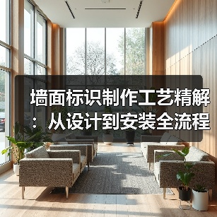 墙面标识制作工艺精解:从设计到安装全流程指南(图3) 墙面标识制作工艺精解:从设计到安装全流程指南(图3)