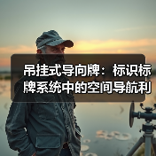 吊挂式导向牌:标识标牌系统中的空间导航利器(图1) 吊挂式导向牌:标识标牌系统中的空间导航利器(图1)