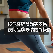 标识标牌背光字效果:夜间品牌吸睛的终极解决方案(图3) 标识标牌背光字效果:夜间品牌吸睛的终极解决方案(图3)