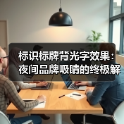 标识标牌背光字效果:夜间品牌吸睛的终极解决方案(图4) 标识标牌背光字效果:夜间品牌吸睛的终极解决方案(图4)