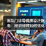 医院门诊导视牌设计指南：标识标牌如何优化患者就医体验（图1）