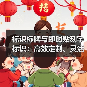 标识标牌与即时贴刻字标识:高效定制、灵活应用指南(图4) 标识标牌与即时贴刻字标识:高效定制、灵活应用指南(图4)