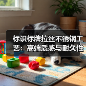 标识标牌拉丝不锈钢工艺：高端质感与耐久性的秘密（图2）