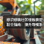 标识标牌社区楼栋牌定制全指南：提升导视系统与居住体验（图2）