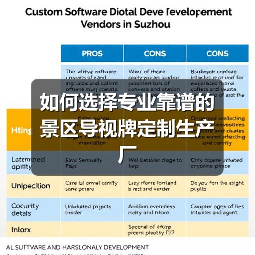 如何选择专业靠谱的景区导视牌定制生产厂家(图3) 如何选择专业靠谱的景区导视牌定制生产厂家