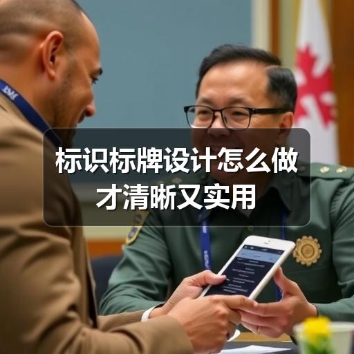 标识标牌设计怎么做才清晰又实用