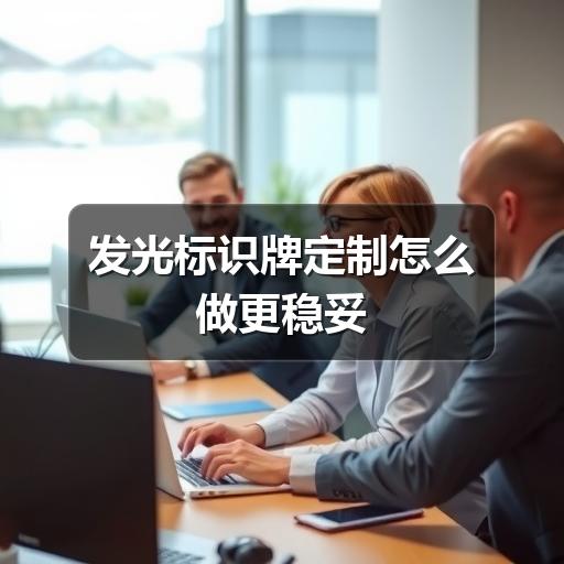 发光标识牌定制怎么做更稳妥(图1) 发光标识牌定制怎么做更稳妥