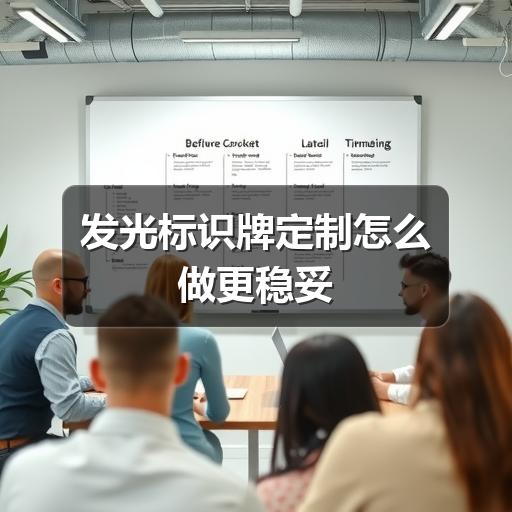 发光标识牌定制怎么做更稳妥(图2) 发光标识牌定制怎么做更稳妥
