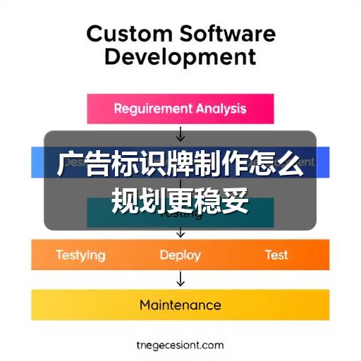 广告标识牌制作怎么规划更稳妥