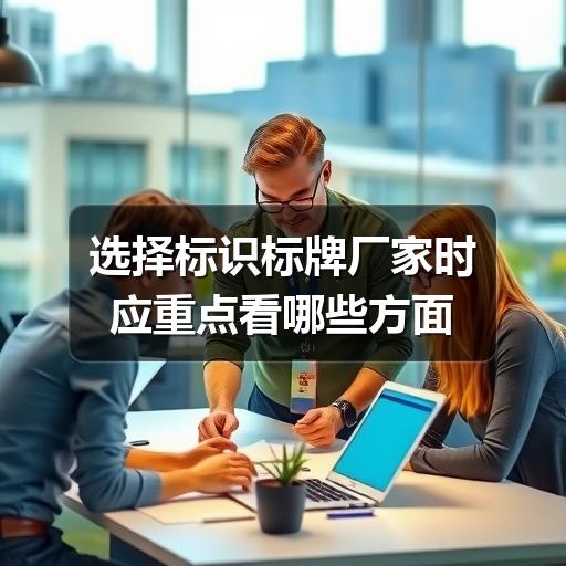 选择标识标牌厂家时应重点看哪些方面