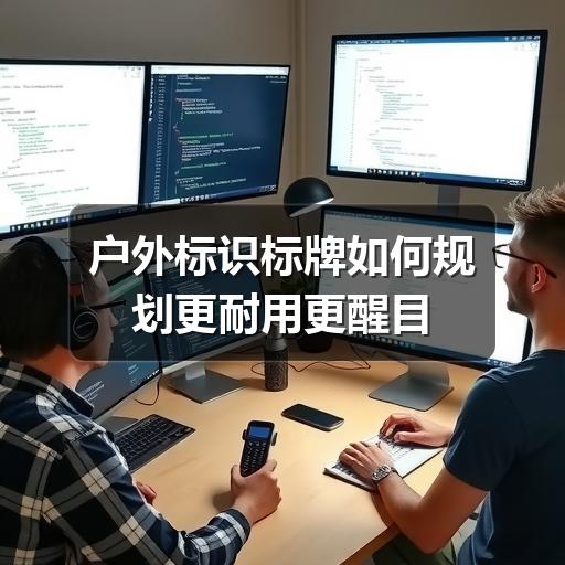 户外标识标牌如何规划更耐用更醒目(图2) 户外标识标牌如何规划更耐用更醒目