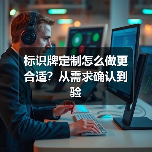 标识牌定制怎么做更合适?从需求确认到验收的实用指南(图1) 标识牌定制怎么做更合适?从需求确认到验收的实用指南