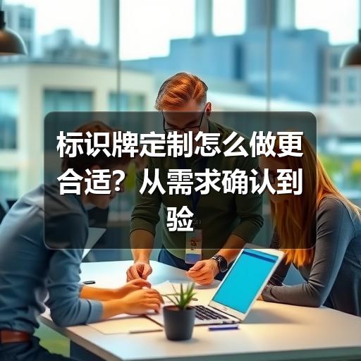 标识牌定制怎么做更合适?从需求确认到验收的实用指南(图2) 标识牌定制怎么做更合适?从需求确认到验收的实用指南