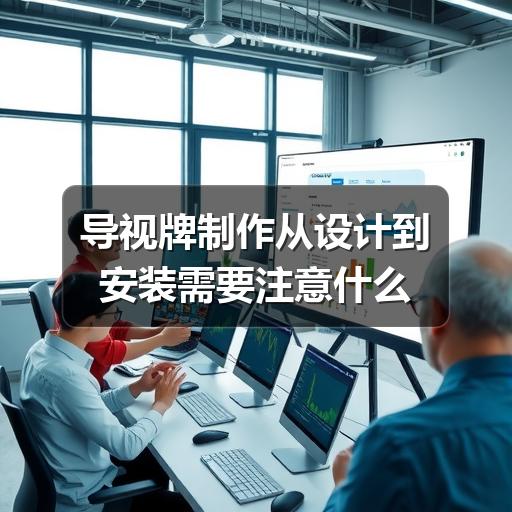 导视牌制作从设计到安装需要注意什么(图1) 导视牌制作从设计到安装需要注意什么