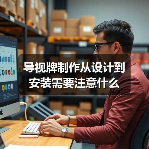 导视牌制作从设计到安装需要注意什么(图2) 导视牌制作从设计到安装需要注意什么