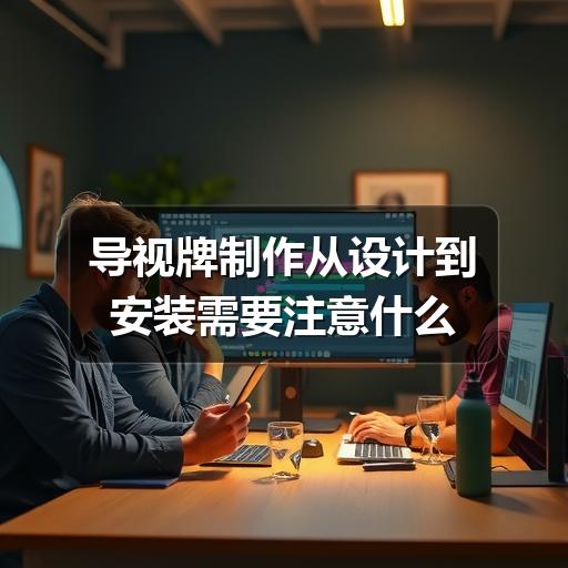 导视牌制作从设计到安装需要注意什么(图3) 导视牌制作从设计到安装需要注意什么