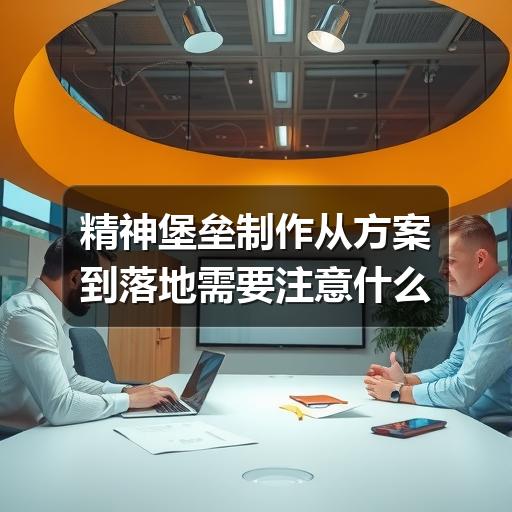 精神堡垒制作从方案到落地需要注意什么