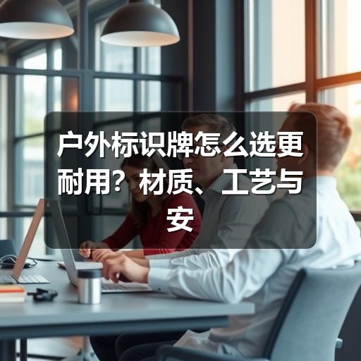 户外标识牌怎么选更耐用？材质、工艺与安装要点说明