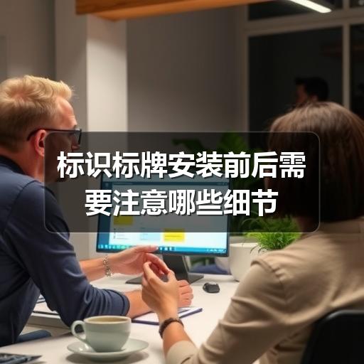 标识标牌安装前后需要注意哪些细节(图3) 标识标牌安装前后需要注意哪些细节