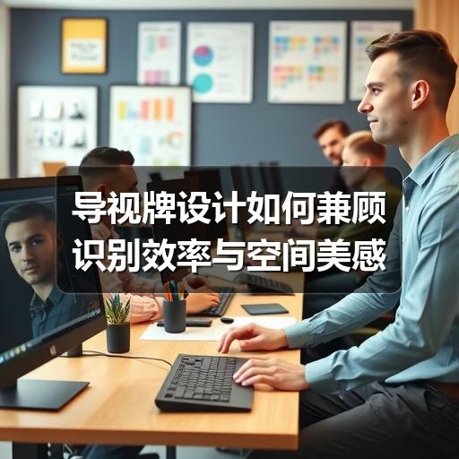 导视牌设计如何兼顾识别效率与空间美感(图1) 导视牌设计如何兼顾识别效率与空间美感