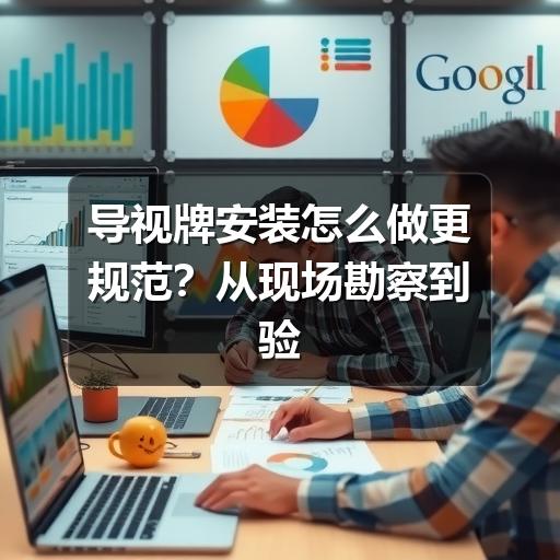 导视牌安装怎么做更规范？从现场勘察到验收的实用指南