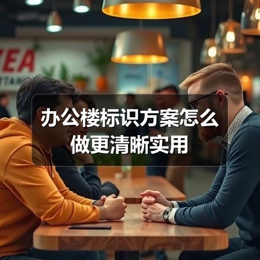 办公楼标识方案怎么做更清晰实用(图1) 办公楼标识方案怎么做更清晰实用
